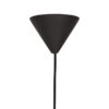 hanglamp twist bolvormig vlasdraad zwart Ø30x30cm